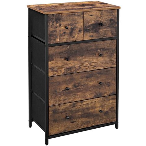 Commode 5 tiroirs industriel