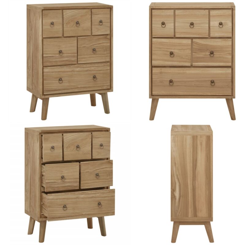 Commode 56x30x80 cm Bois massif de teck - commode - commodes - Home & Living - Brun