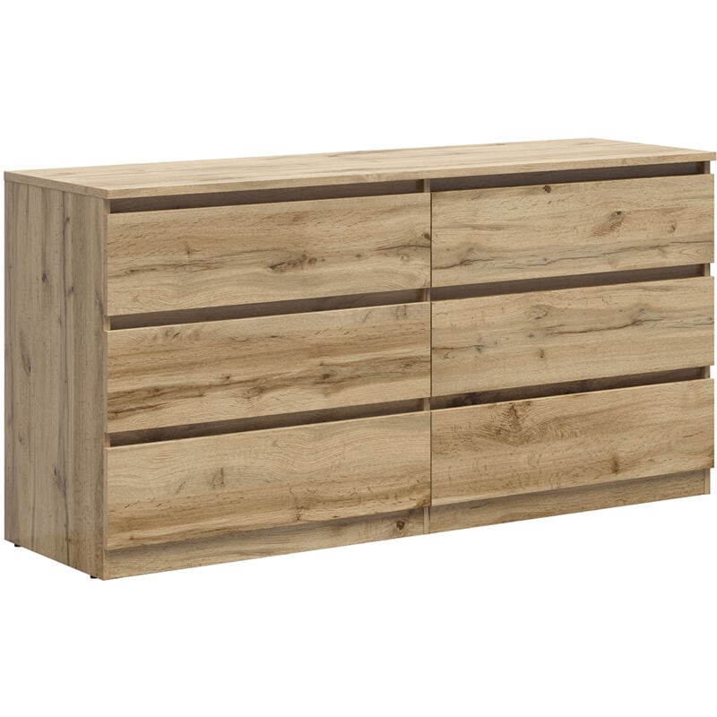 Commode 6 tiroirs Edwin Bois