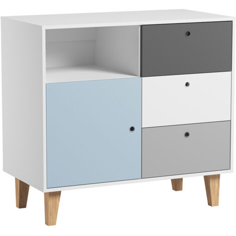 Commode à langer Vox Concept Bleu