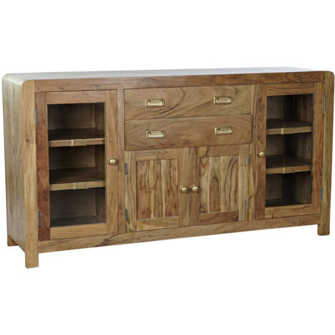Commode Acacia 150X40X81 Naturel