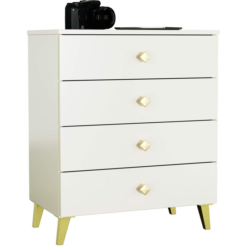 Commode Akord mobi Cachmire 60 cm 4 tiroirs 60x37x73 cm