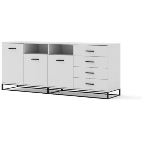 Commode ARSEN 3D4S 190cm alaska blanc