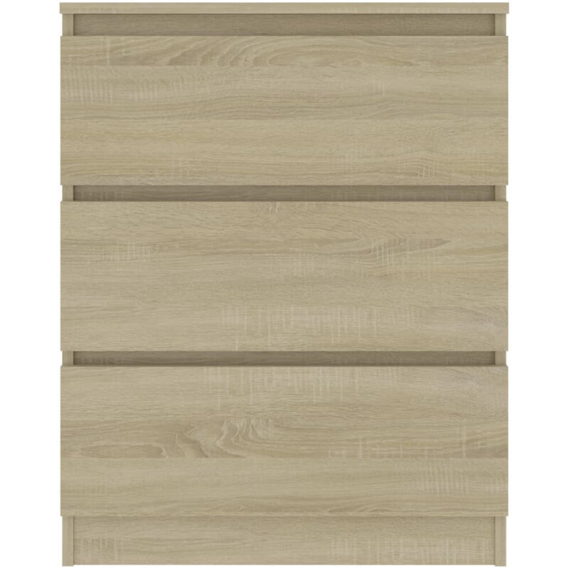 Commode Chêne sonoma 60x35x76 Commode Chêne sonoma 60x35x76