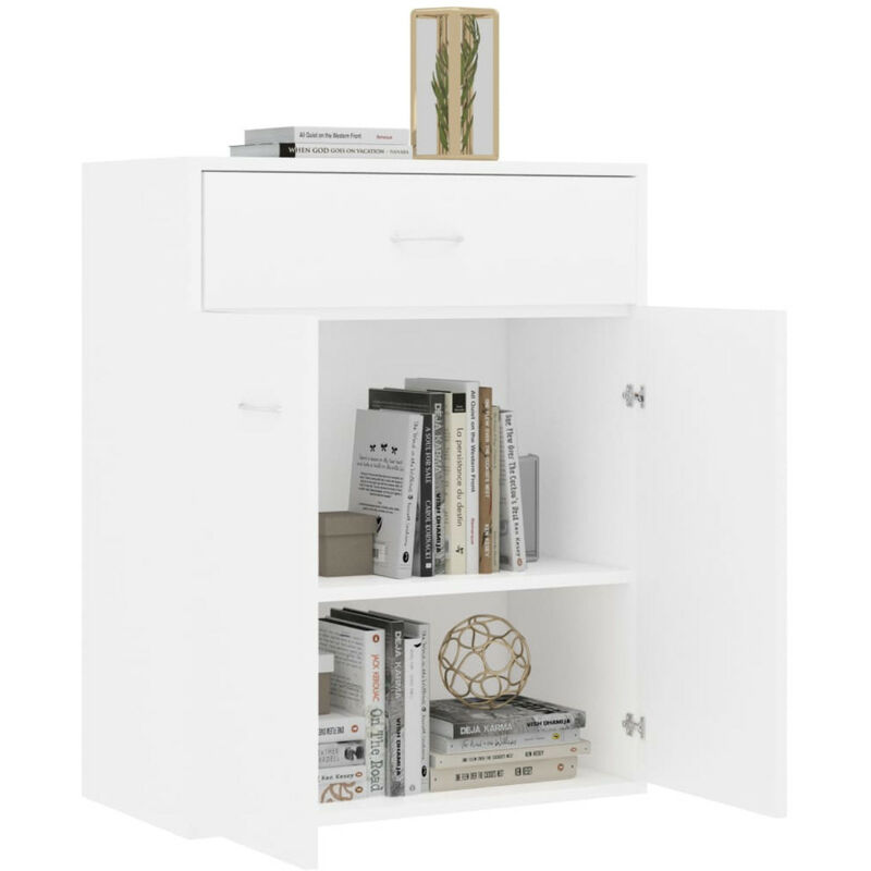 Commode Blanche 60 x 30x75 2 Commode Blanche 60 x 30x75 2