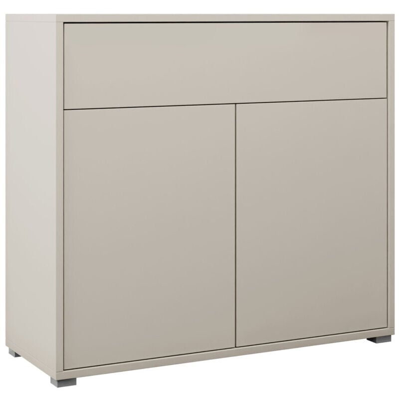 Commode Comfivo Fersoe 114, Cachemire, Avec tiroirs et portes, Nombre de tiroirs: 0, 93x100x40cm