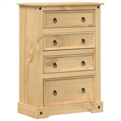 Commode Corona 80x43x114 bois massif de pin