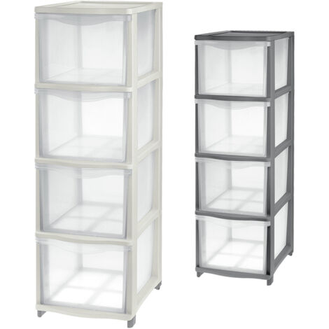 Commode 'Cover Line' Couleur Transparent/Graphite