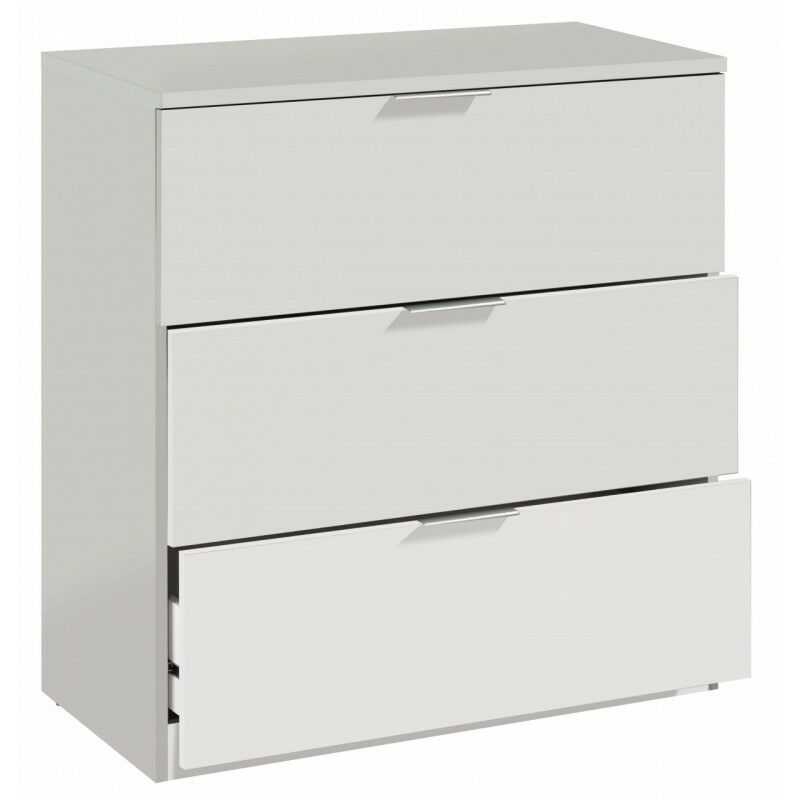 Commode de chambre blanche cm 77x38x80h