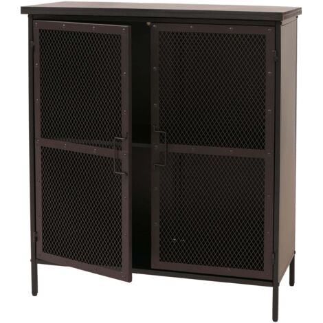 Armoire De Rangement En Métal - Beige - Mica Decorations - Home All | H Armoire De Rangement En Métal - Beige - Mica Decorations - Home All | H
