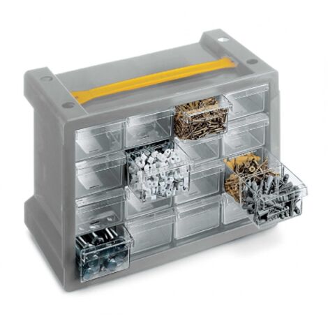 Commode en A ponge pour petites piA ces Tiroirs Poker 16 compartiments