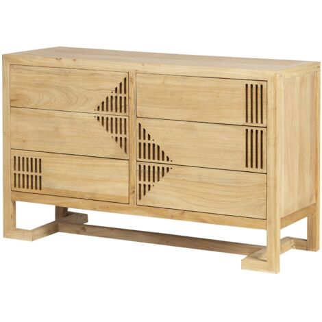 Commode en bois de Lopburi 120 x 45 x 76 cm