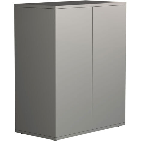 Commode et sideboard Dalosa H. 73 x L. 60 x P. 32 cm Gris