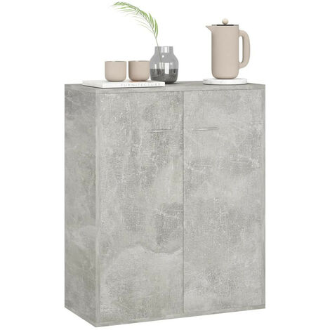 Commode Gris béton 60 x 30x75