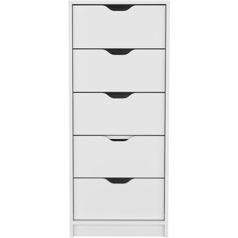 Commode haute Basel avec 5 tiroirs, système amovible