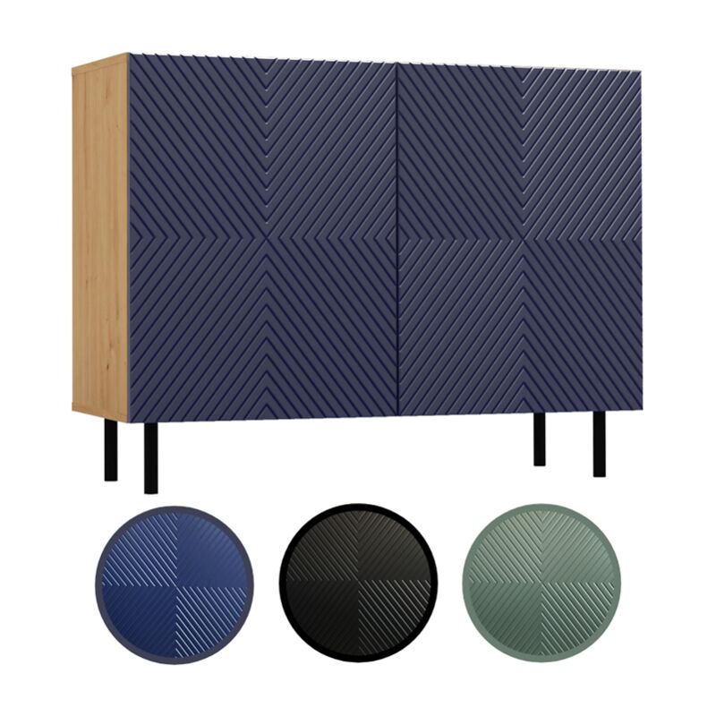 Commode KAMA 2D/K ARISAN BLEU MARINE
