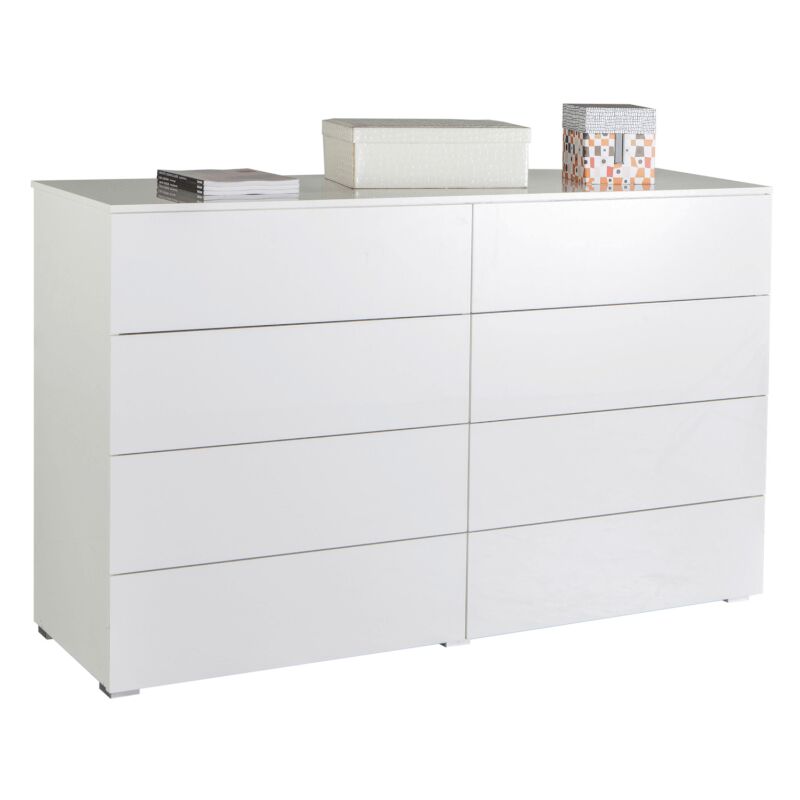 Commode ligne Privilegio avec 8 tiroirs