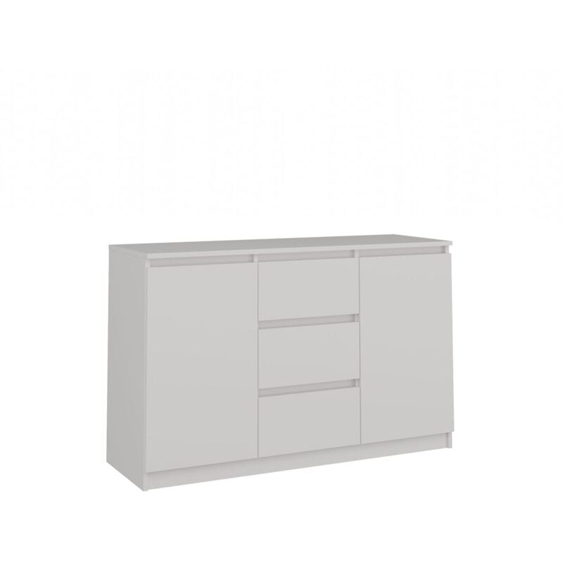Commode Malwa 2D3S blanc