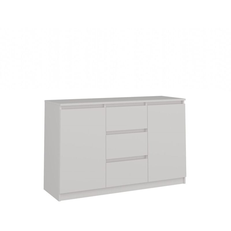 Commode Malwa 2D3S blanc Commode Malwa 2D3S blanc