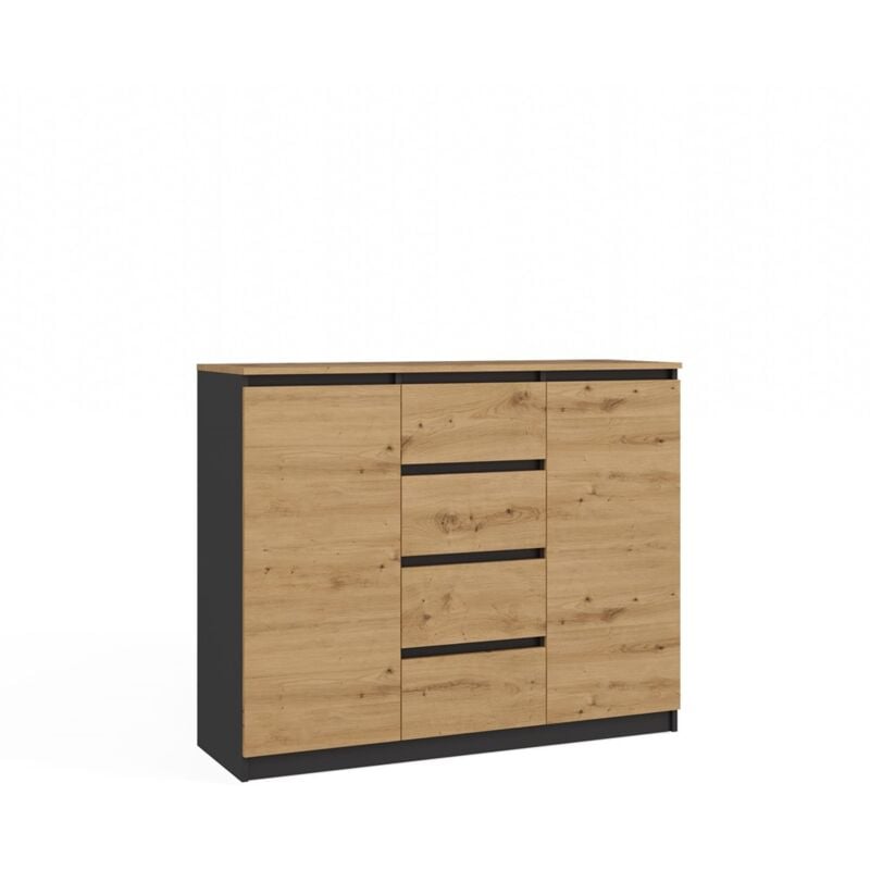 Commode Malwa 2D4S/BA ANTHRACITE ARTISAN