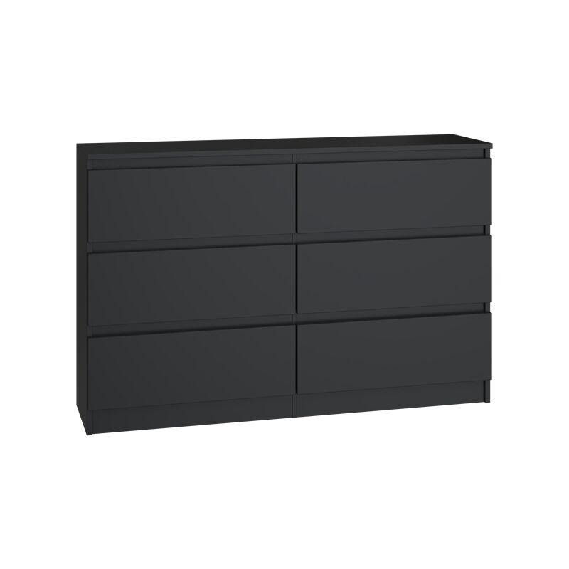 Commode Malwa M6/120, noir
