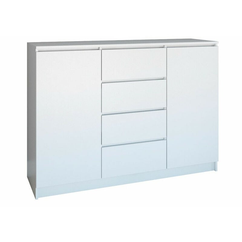 Commode Mandeville 108 , Avec tiroirs et portes, Nombre de tiroirs: 0, 97x120x40cm