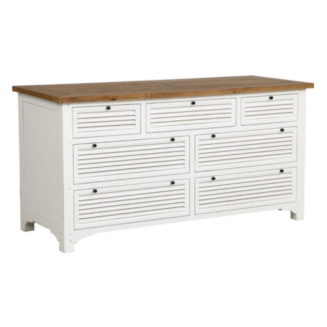Commode mercerie - Bois - Blanc - Interior's
