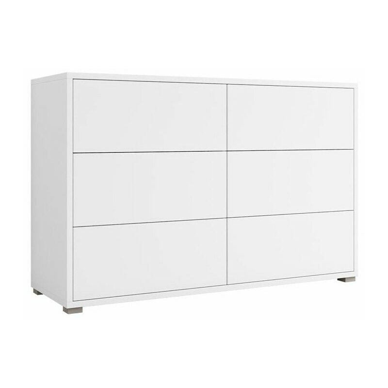 Commode Comfivo Fersoe 103, Blanc, Avec tiroirs, Nombre de tiroirs: 0, 73x120x41cm