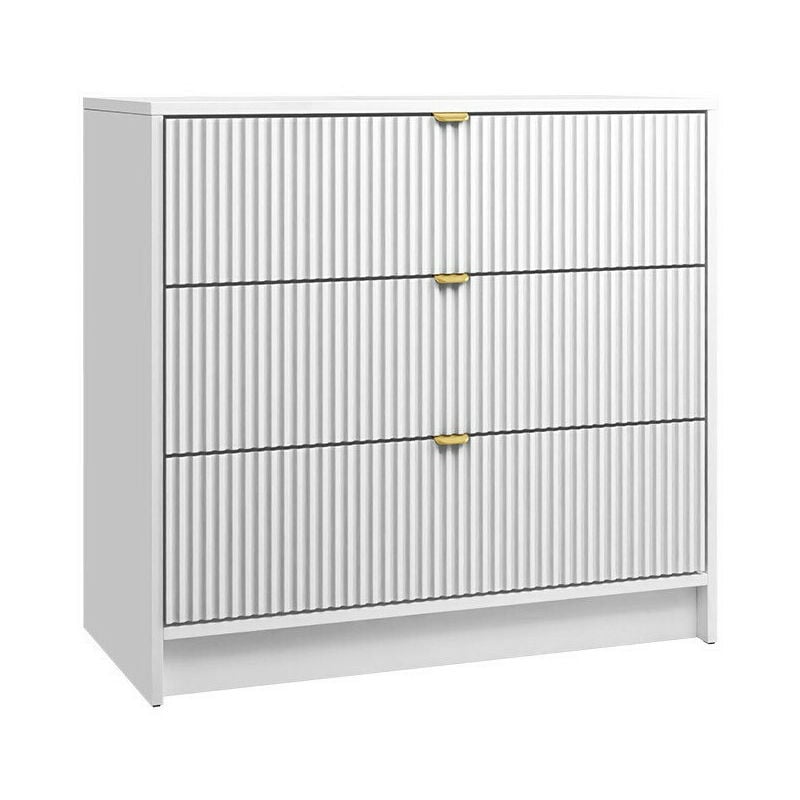 Commode Comfivo Larmire 102, Blanc, Avec tiroirs, Nombre de tiroirs: 0, 75x80x40cm