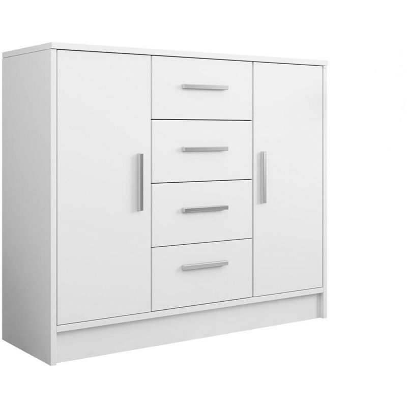 Commode Comfivo Romtea 101 , Avec tiroirs et portes, Nombre de tiroirs: 0, 100x120x40cm