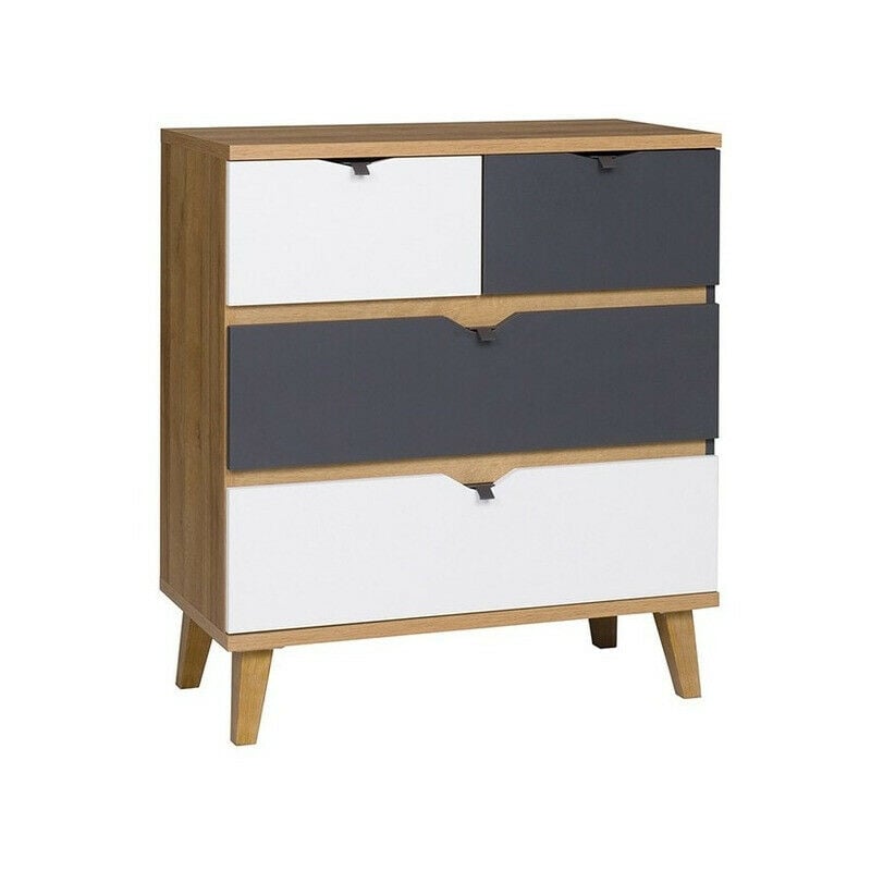 Commode Etrmoru 132 , Avec tiroirs, Nombre de tiroirs: 0, 90x81x40cm