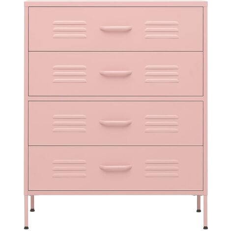 Commode Rose 80x35x101,5 Acier
