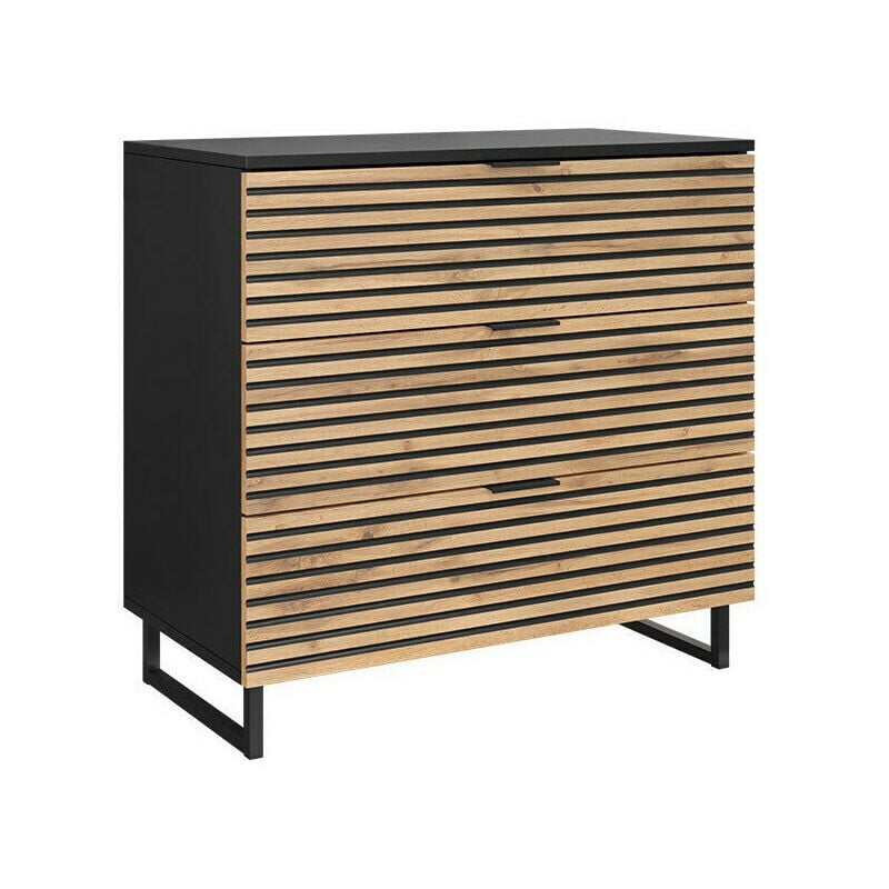 Commode Levsoni 101 , Avec tiroirs, Nombre de tiroirs: 0, 76x80x40cm