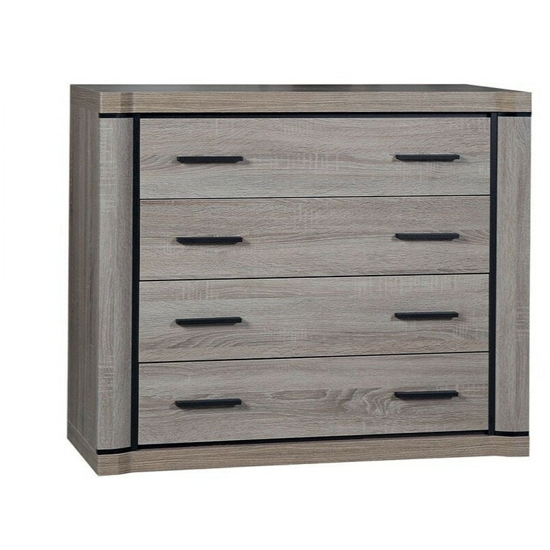 Commode Lorelie 101, Truffe chêne, Avec tiroirs, Nombre de tiroirs: 0, 91x107x44cm