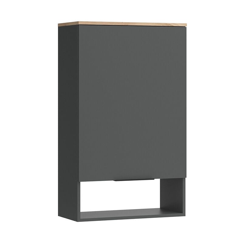 Commode Wido, Anthracite, avec porte Vicco