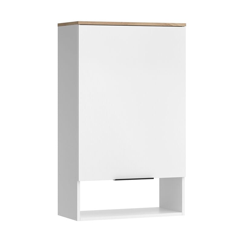Sideboard Wido, Blanc/Sonoma, 60x100cm avec porte Vicco