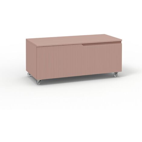 Commode ZIP rose poudrè
