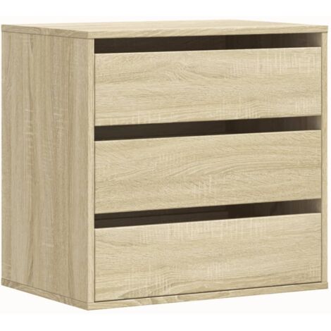 Commode，Armoire de rangement d'angle chêne sonoma 60x41x58 cm bois d'ingénierie CFW18265