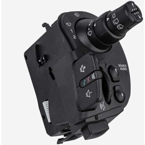 Commodo essuie-glace pour Renault Clio 3 – Commande audio et essuie-glaces – Installation simple – Connecteurs 10 + 18 broches - 8201590631