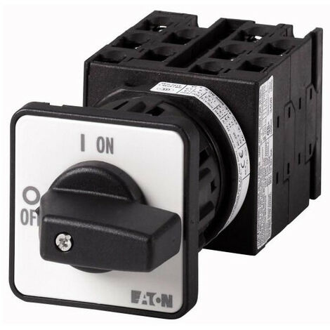Commut. cont.: 10 20A 3 transformateurs à acc.,encastré fix. centrale 000014156 EATON T0-5-15178/EZ