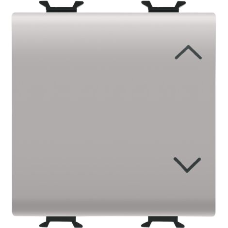 COMMUTATEUR 2M 1P 10AX HAUT-BAS BEIGE GEWISS GW13123