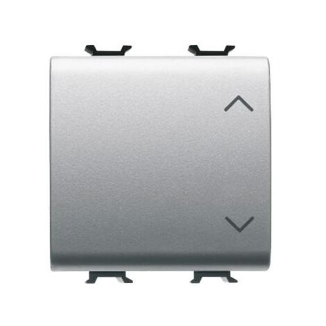 COMMUTATEUR 2M 1P 10AX HAUT-BAS TITANE GEWISS GW14123