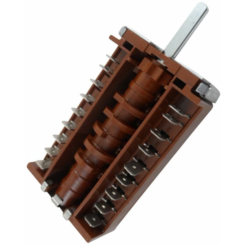 Commutateur (481227618471, C00315119) Four, cuisinière arthur martin electrolux De Dietrich electrolux, ikea, sauter, whirlpool
