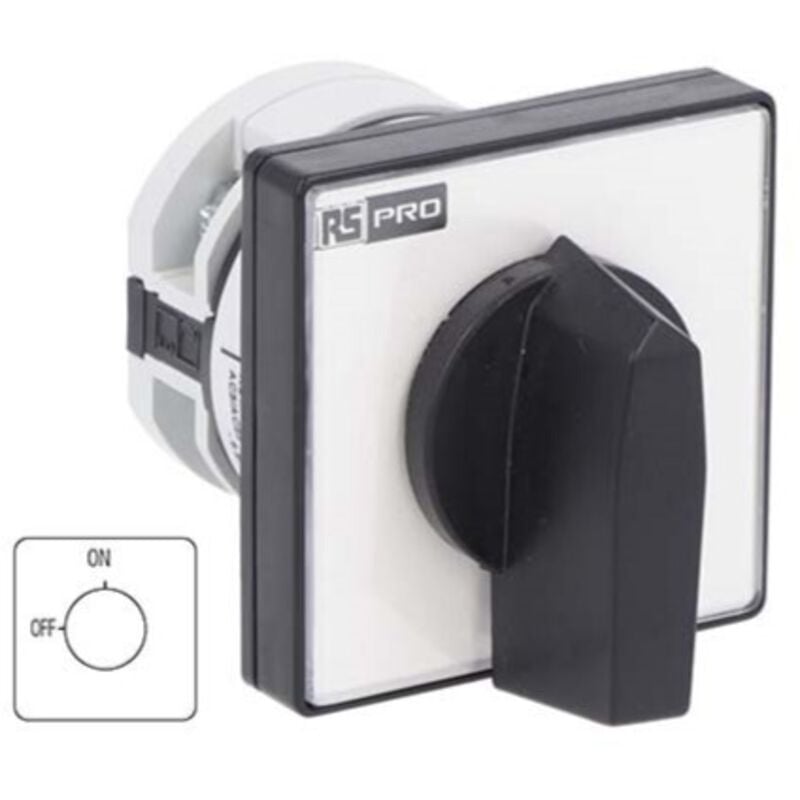 Rs Pro - Commutateur à cames, 2 positions , 1P, 20A ( Prix pour 1 )