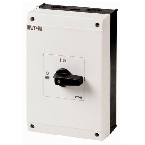 COMMUTATEUR À CAMES EATON 207356 63 A 1 X 90 ° GRIS, NOIR 1 PC(S)