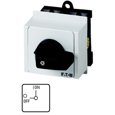 Commutateur à cames Eaton Eaton Moeller, 2 contacts , Interrupteur bipolaire, 20A ( Prix pour 1 )