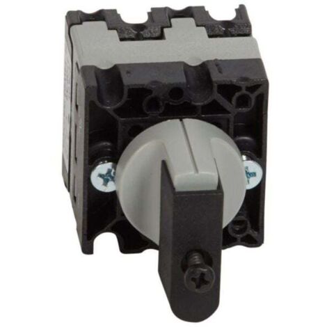 Commutateur à cames interrupteur marche/arrêt PR12 - 2P - 2 contacts - fixation par vis sur porte - LEGRAND