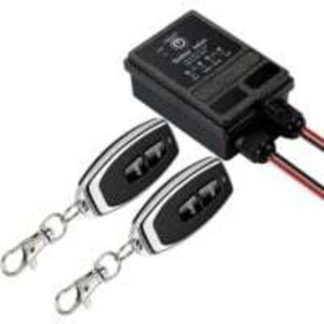 Commutateur à Distance sans Fil - DC 12V/24V/48V/72V - Relais 40A - Rayon 328 Pieds - Télécommande RF