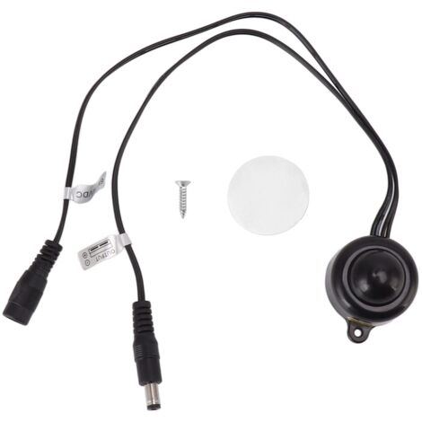 Commutateur activé par le Mouvement, DC6 à 24V Détecteur de Mouvement activé Interrupteur de Détection de Mouvement Infrarouge pour Bureau à Domicile