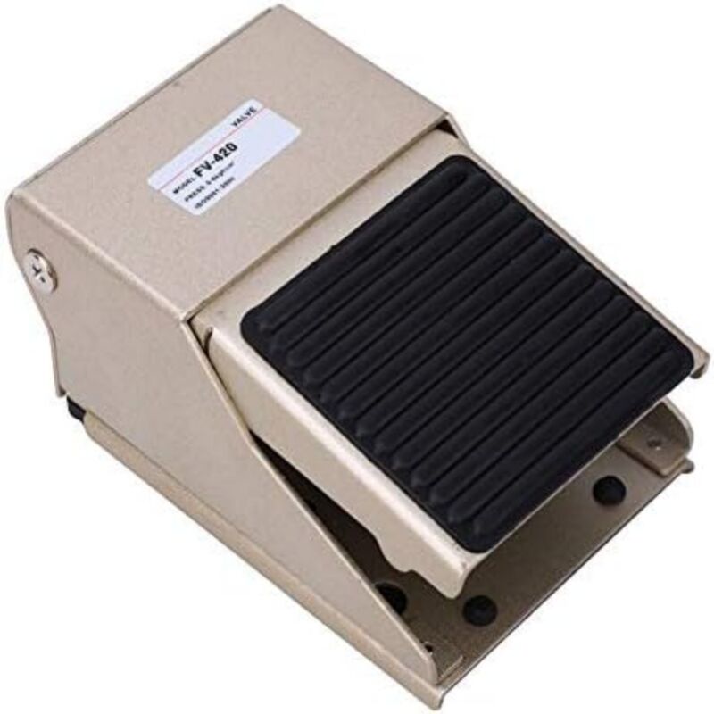 Linghhang - Commutateur au pied de soupape de pied de boutique pneumatique FV420 type à deux positions à quatre voies un-en-deux-sorties